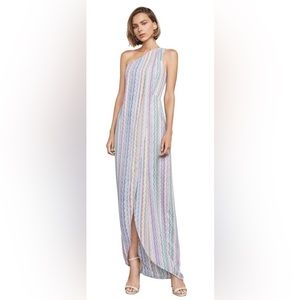 BCBGMaxAzria Women's Dress One Shoulder Knit Dress